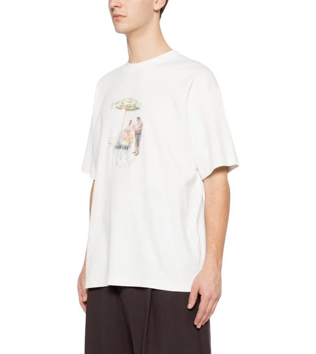 Fleuriste T-Shirt mit Grafikdruck