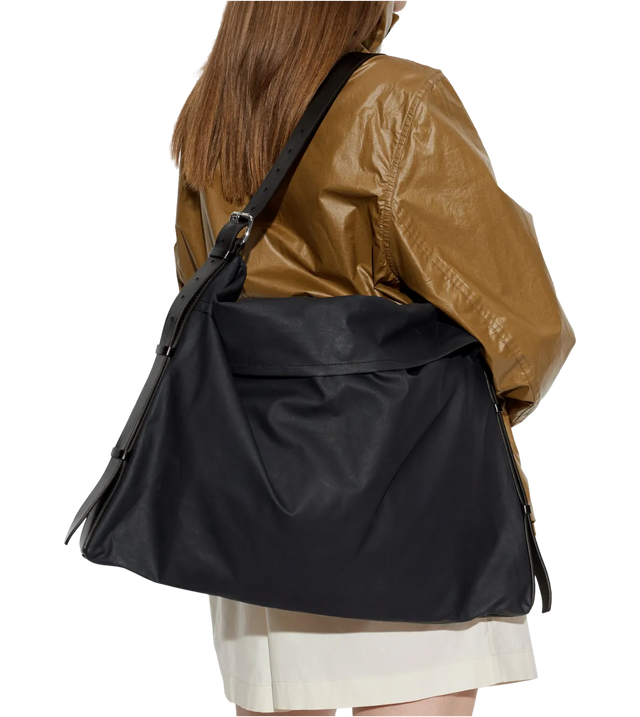 Trench Pocket Medium Bag aus Kalbsleder