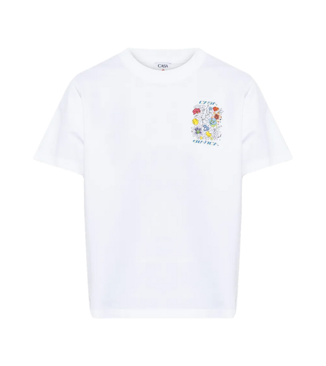 T-Shirt mit grafischem Graffiti-Print