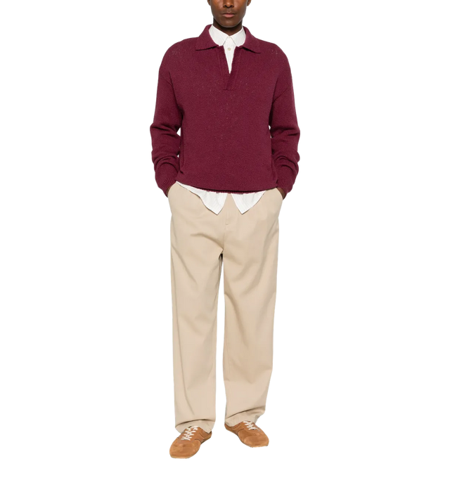 Ricky Hose mit Bundfalte