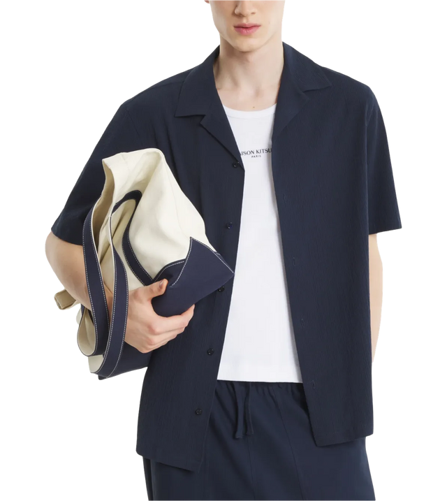 Resort Kurzarmhemd mit Brusttasche