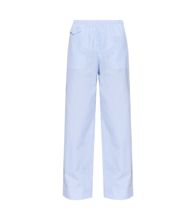 Gestreifte Wide-Leg-Hose