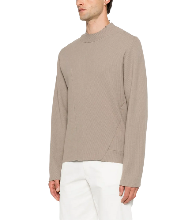 Rippenstrick Pullover