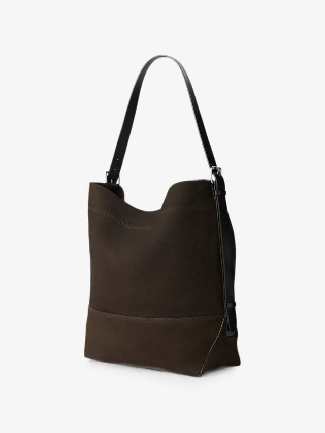 Gürteltasche aus Alpaka-Nubuk