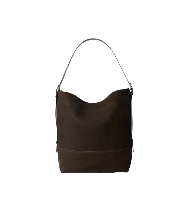 Gürteltasche aus Alpaka-Nubuk