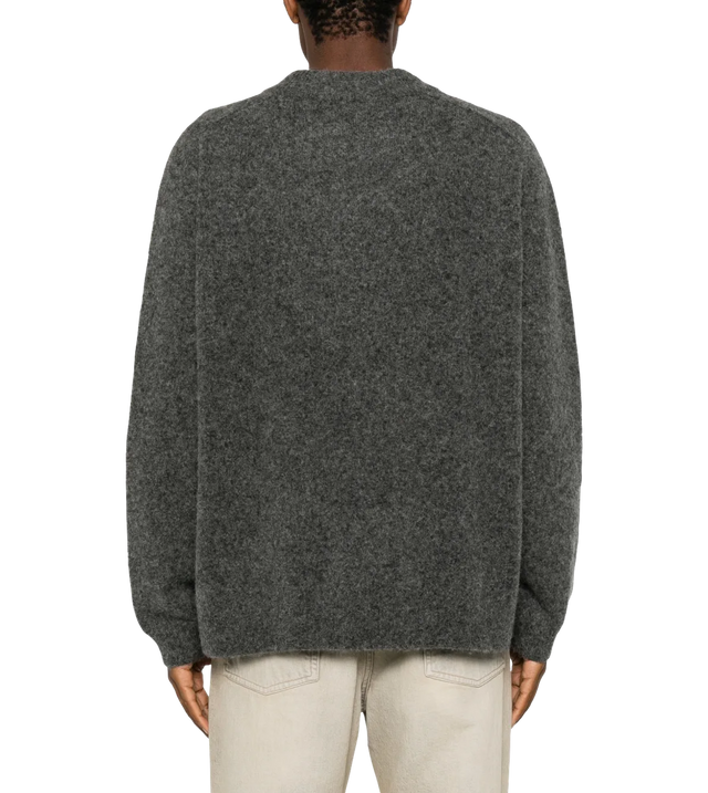 Dylan Langärmeliger Pullover mit gebürsteter Strickstruktur