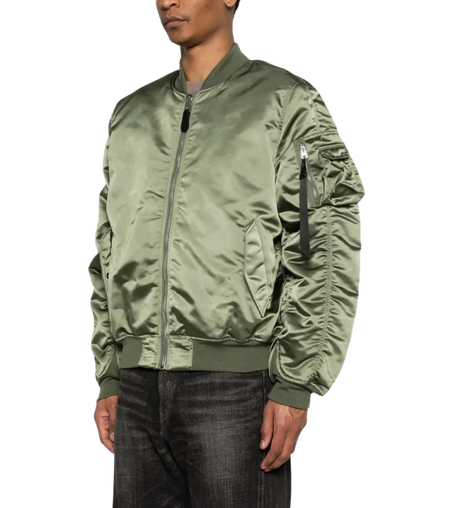 MA-1 UV Bomberjacke mit Satin-Finish