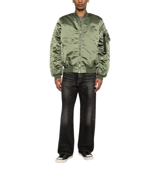 MA-1 UV Bomberjacke mit Satin-Finish