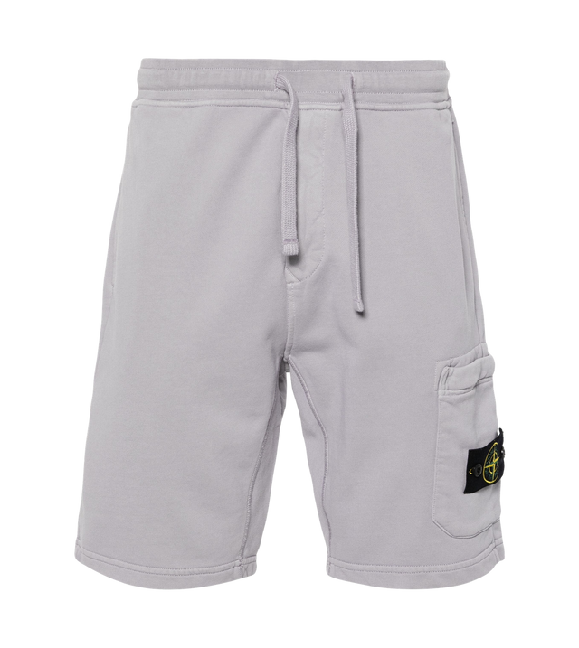 Cargo-Bermuda Shorts aus Sweatstoff