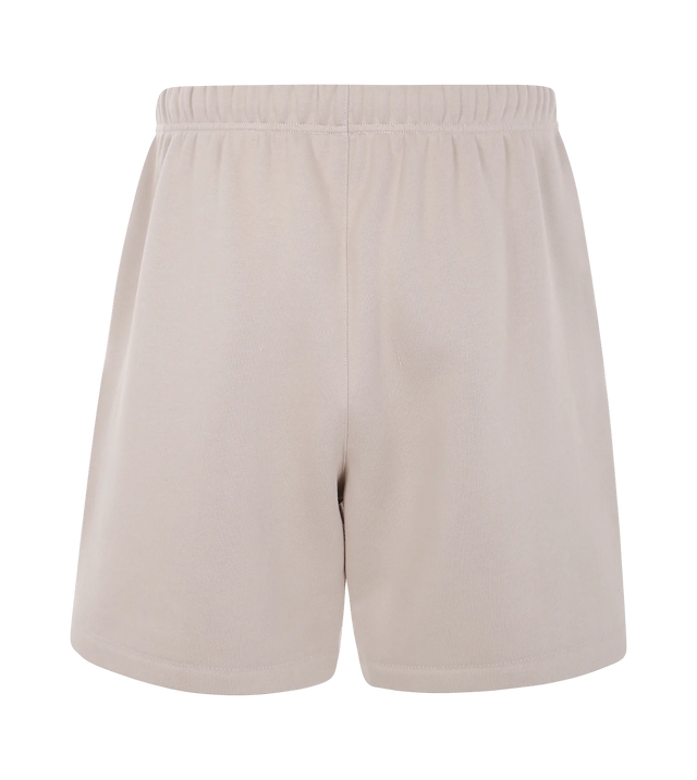 Fleece Joggingshorts mit Logo-Print