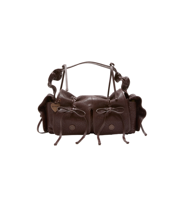 Schultertasche mit Fächern