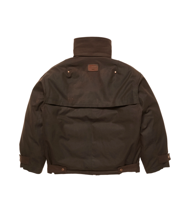 Blousonjacke aus gewachstem Canvas
