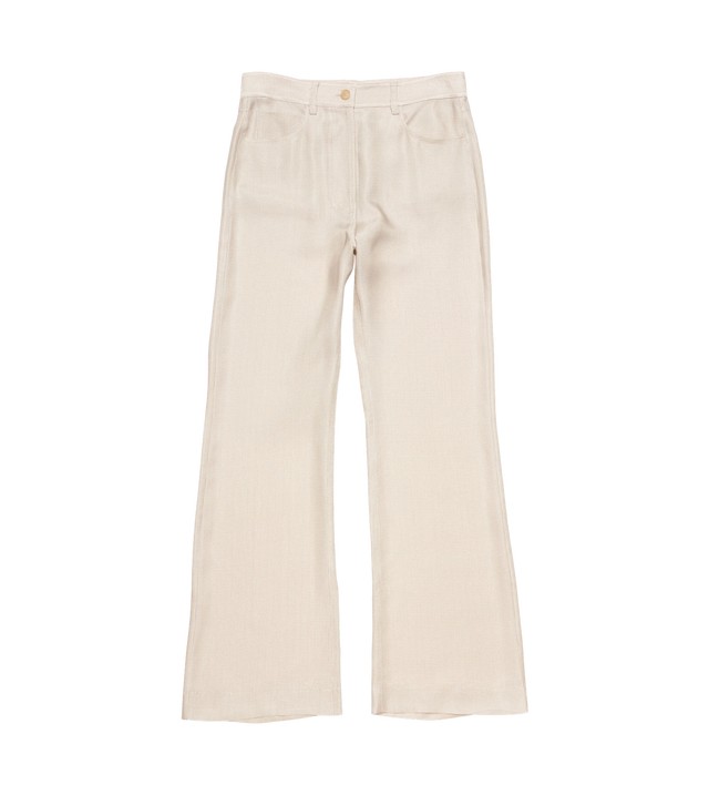 Legere Hose mit Karomuster