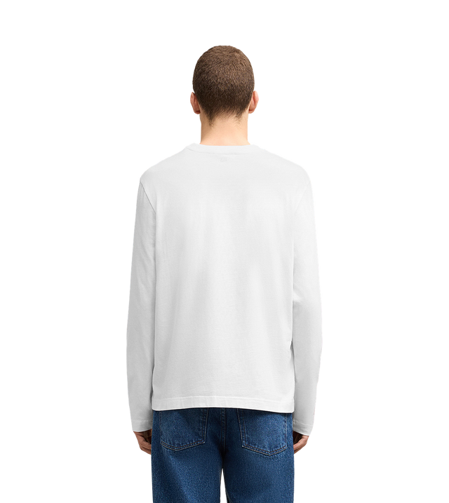 Long-sleeved shirt with red Ami De Coeur logo