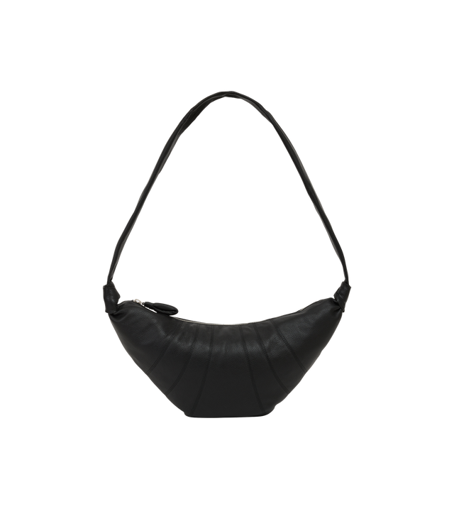 Mittelgroße Croissant Schultertasche