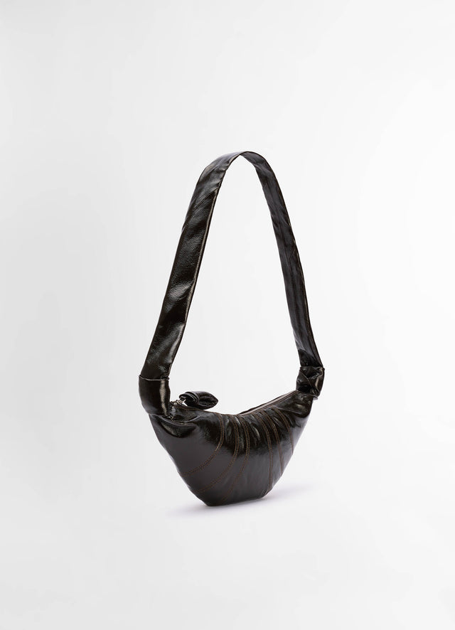 Kleine Croissant Schultertasche