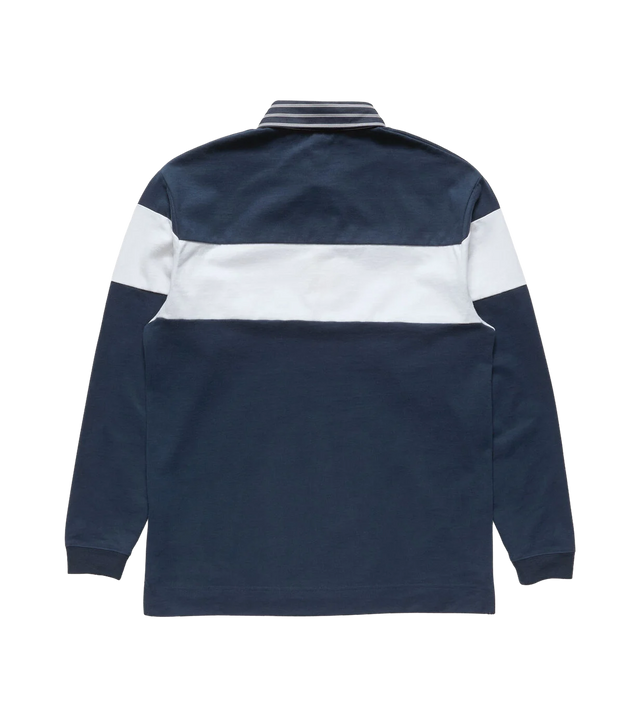 Gestreiftes Polo-Sweatshirt