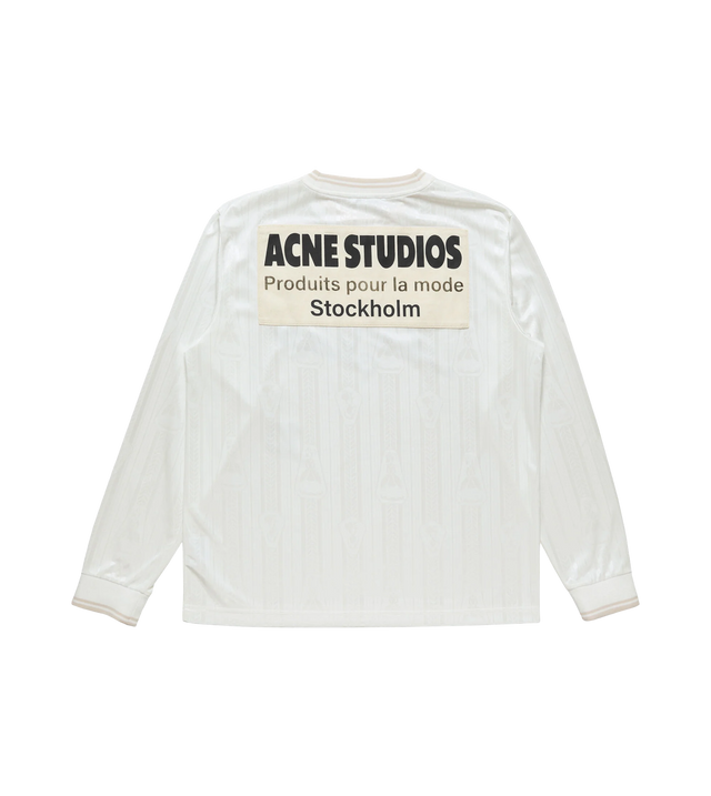 Jersey Top mit Logo-Print