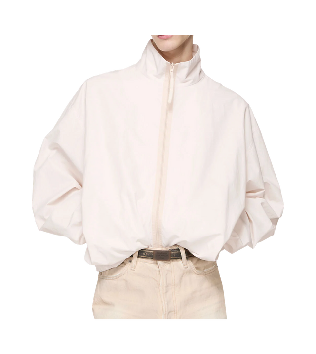 Gefütterte Jacke mit Logo-Stick