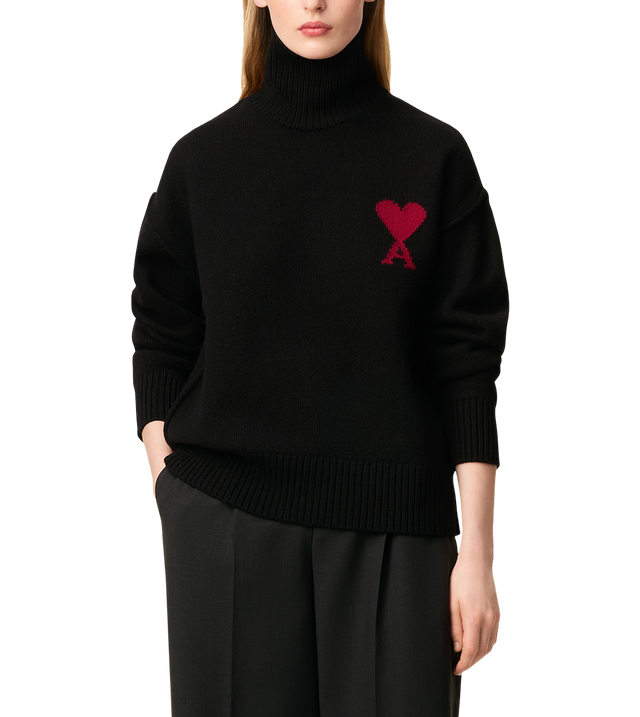 Ami De Coeur Stehkragen-Pullover