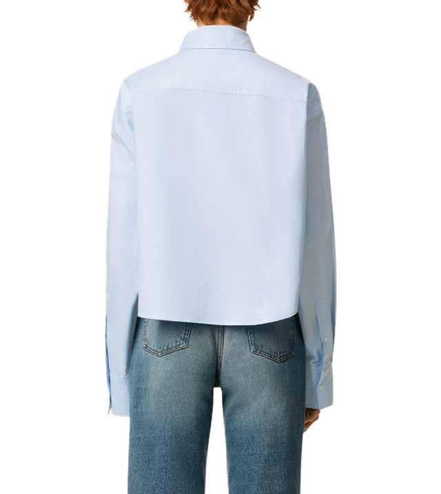 Cropped Oversized Bluse