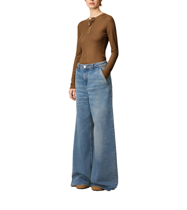 Superweite Jeans