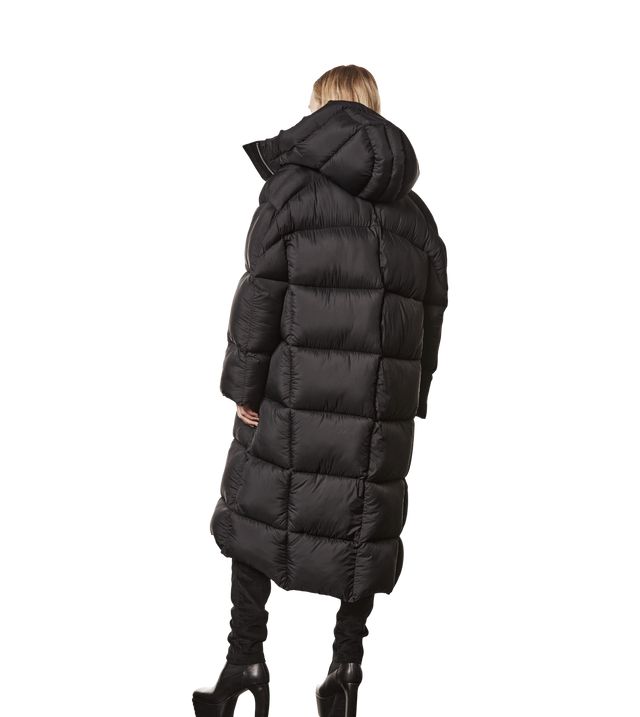 Gesteppter Nylon-Puffer-Mantel