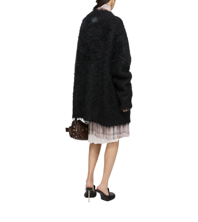 Cardigan aus Mohair-Wolle