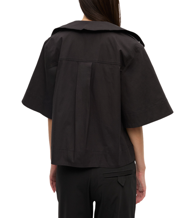 Bluse aus Stretch-Baumwolle
