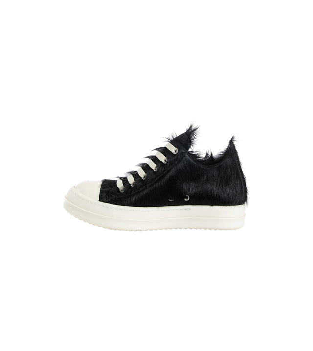 Low black Fur Sneaker