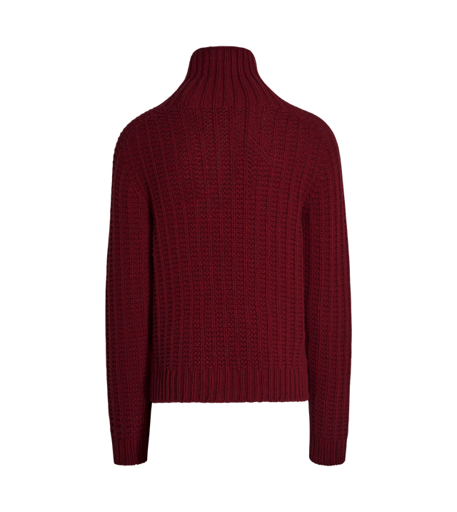 Finar Rollkragenpullover aus nahtlosem Grobstrick