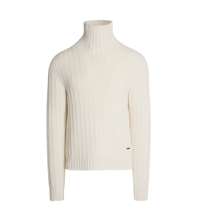 Finar Rollkragenpullover aus nahtlosem Grobstrick