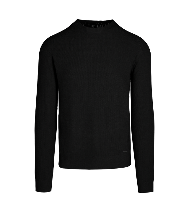 Fosop Rundhalspullover aus nahtlosem Funktionsstrick