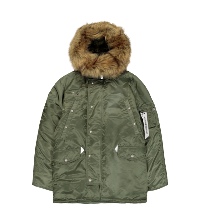 Alpha X Thug Club N-3B mit Nieten