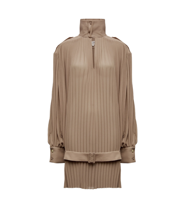 Kleid mit Stehkragen