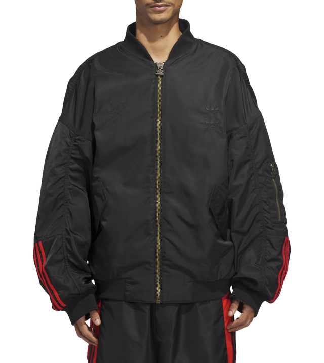 Satin Bomberjacke