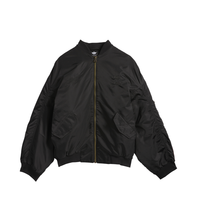 Satin Bomberjacke
