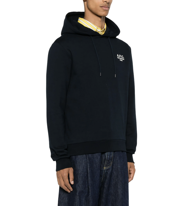 Hoodie mit Logo-Stickerei