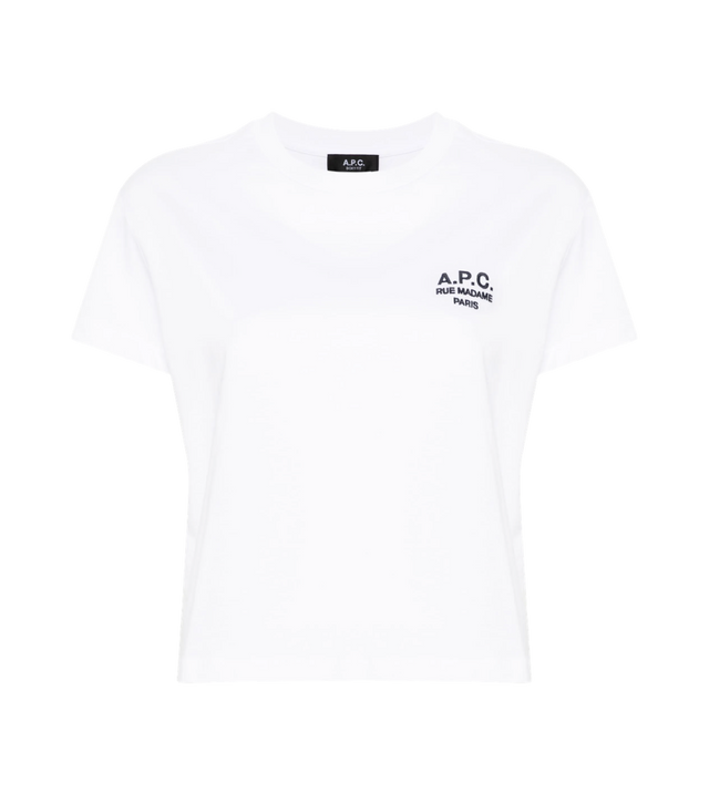 T-Shirt mit Logo-Stickerei