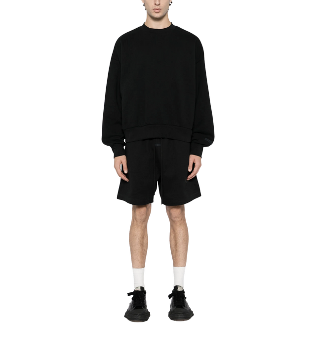 Shorts mit Logo-Applikation