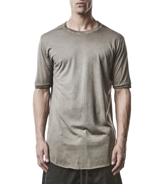 T-Shirt mit Raw-Cut