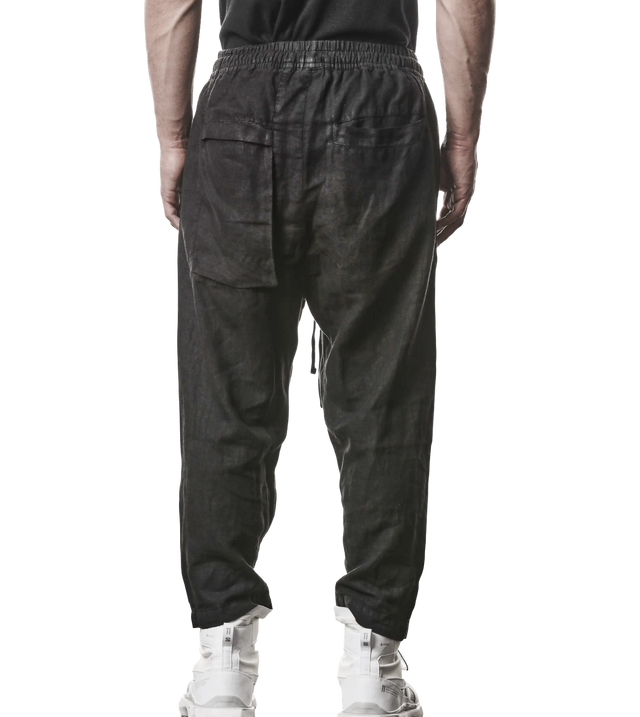 Cropped Hose mit elastischem Bund