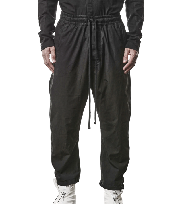 Gewebte Cropped-Hose