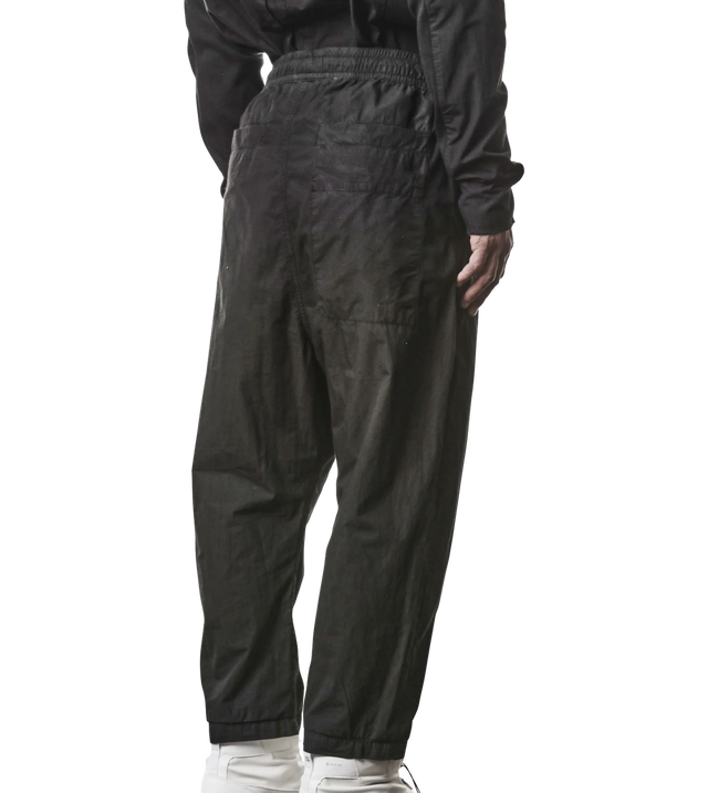 Gewebte Cropped-Hose