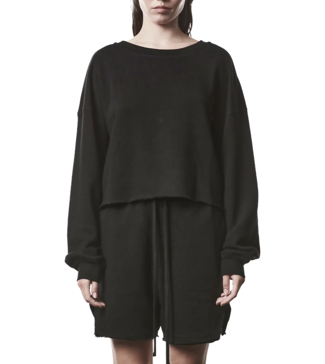 Relaxed Rundhals-Sweatshirt