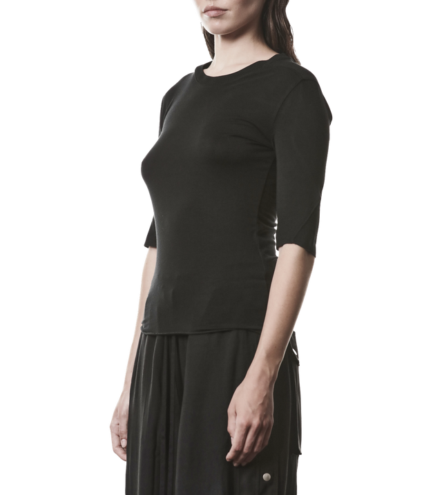 T-Shirt mit Dreiviertel-Ärmel