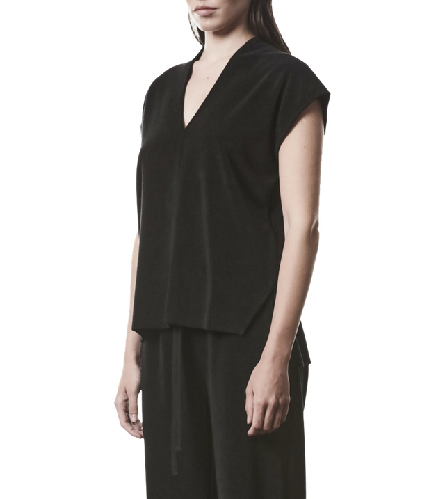 T-Shirt mit V-Ausschnitt