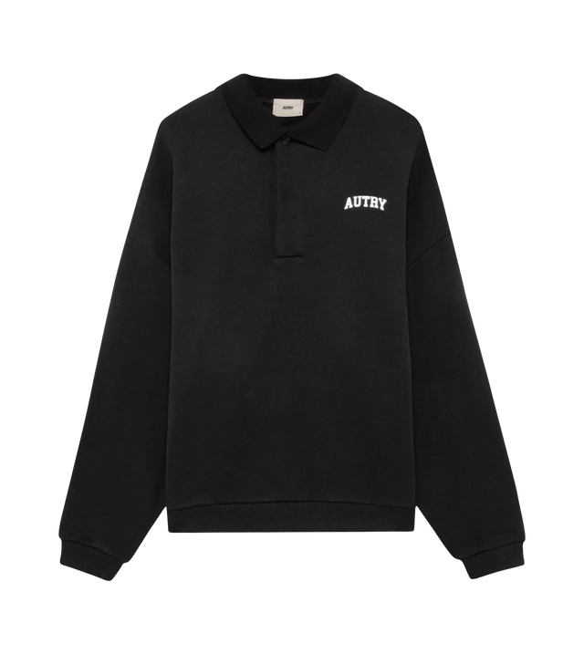 Polo Sweatshirt aus Baumwolle