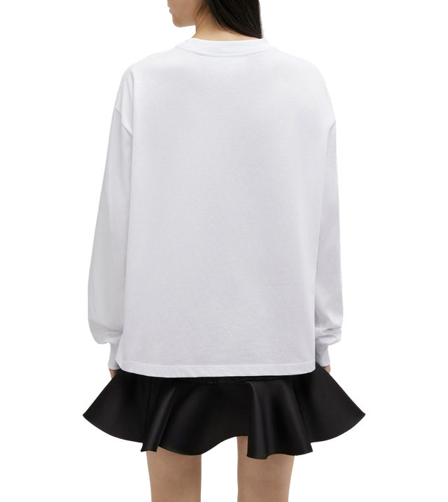 Langärmliges T-Shirt mit Früchteprint