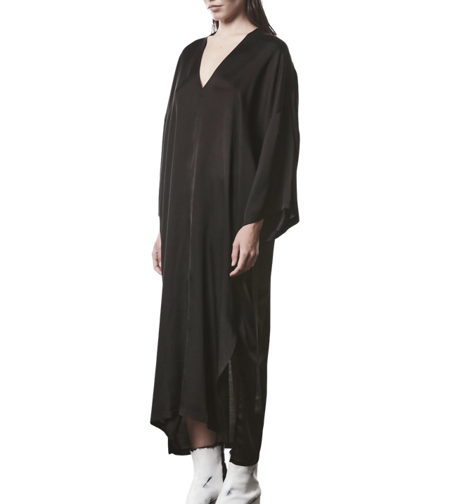 Oversized Sateen Kleid